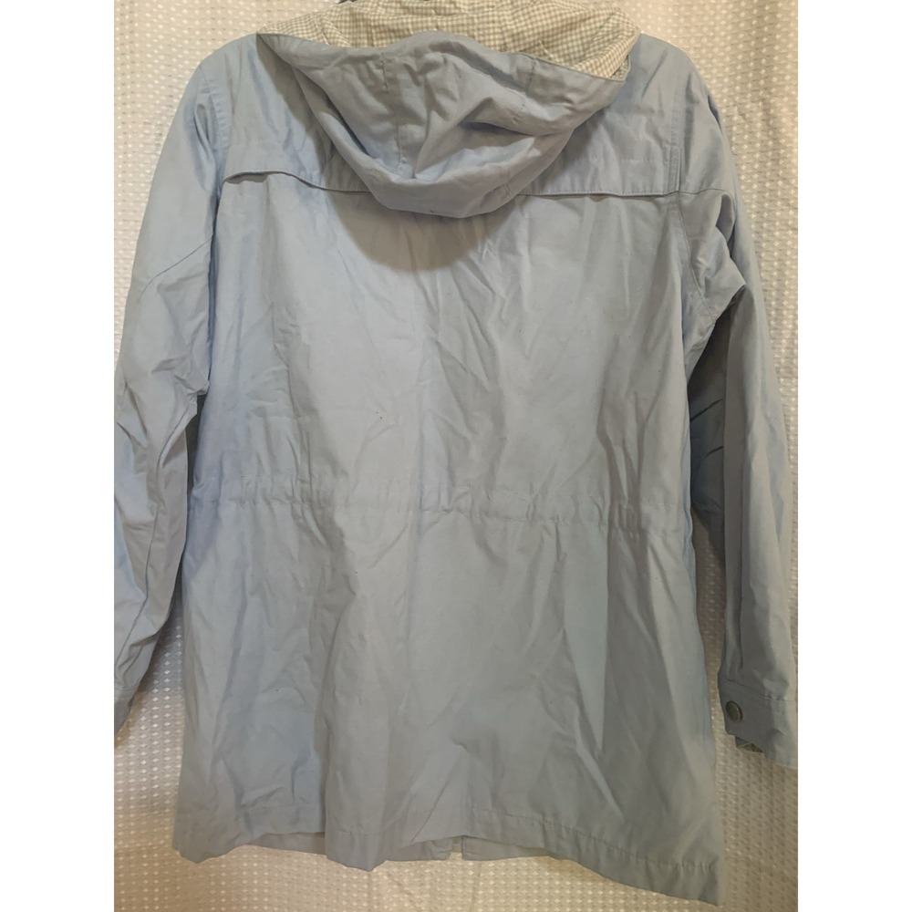 PA Originals Outerwear Classics Womens Medium Light Blue Windbreaker Jacket‎ - Picture 9 of 12
